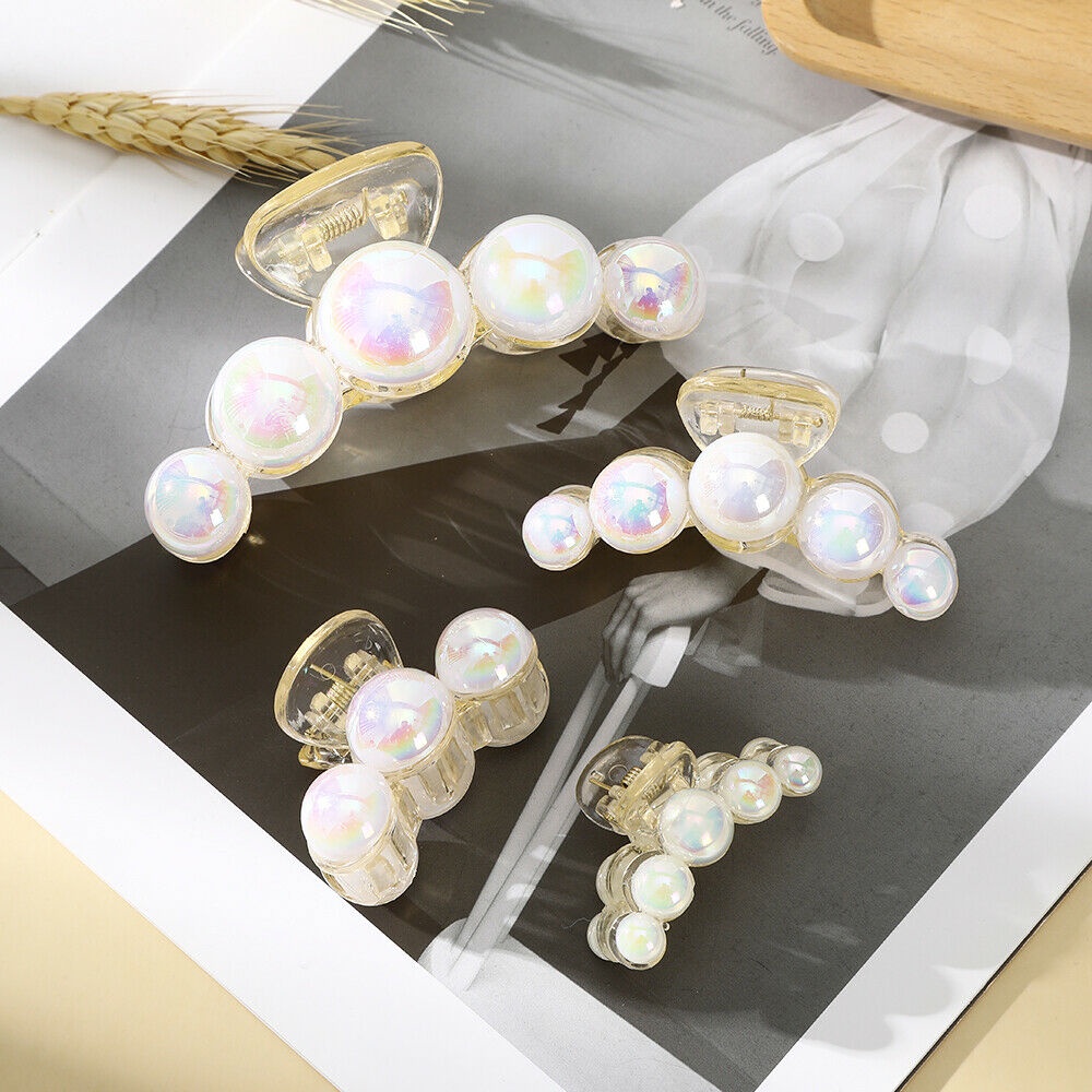 Kẹp tóc HAIMEIKANG đính ngọc trai thời trang phong cách hàn quốc cho nữ