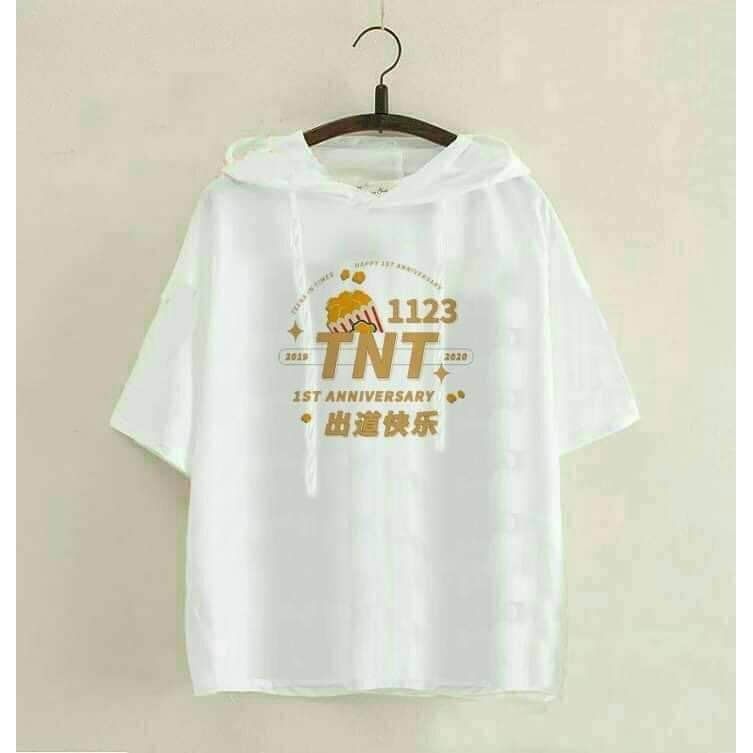 Aó thun TNT, áo hoodie tay lỡ TNT