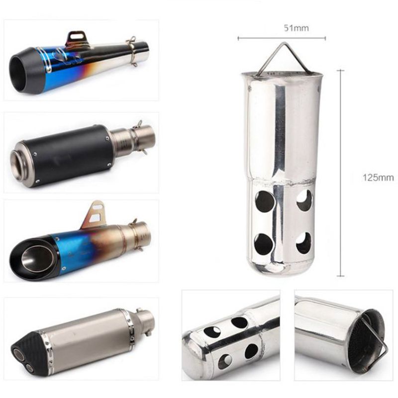 Phụ Kiện Chèn Ống Pô Giảm Thanh Thông Dụng Cho Xe Máy