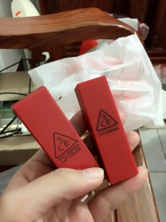 Son lì 3CE red recipe chính hãng 