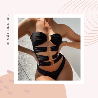 Bikini liền thân cúp ngực cutout thân trước sexy