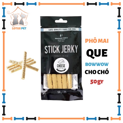 Phô mai que Bowwow cho chó - 50gr