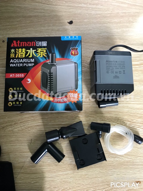 Máy bơm nước quạt điều hoà atman AT-305s