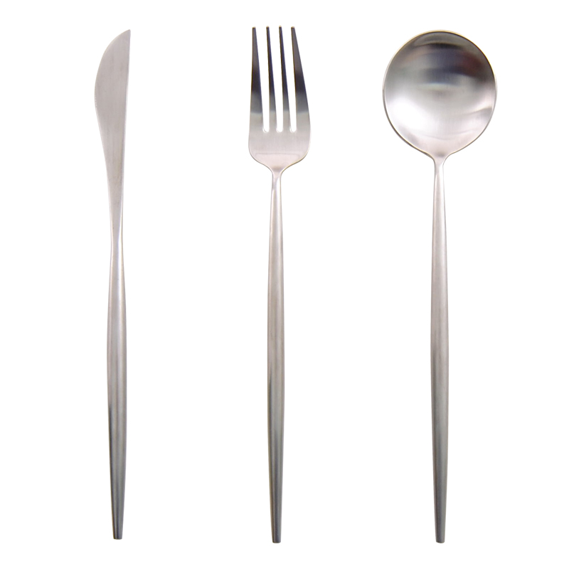Bộ Dao Muỗng Nĩa Bằng Thép Không Gỉ 304