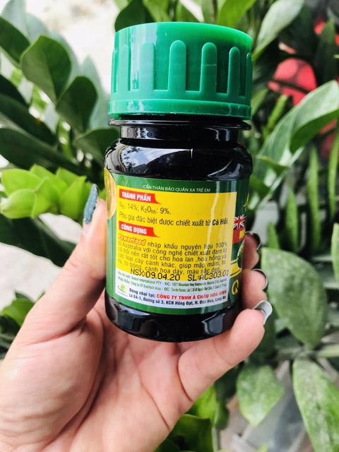 Phân bón hữu cơ PowerFeed mập mầm - to hoa - dày cánh nhập khẩu Úc (100ml)