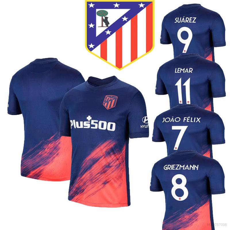 Áo thun chơi bóng đá đội tuyển Atletico Madrid F.C. 2022