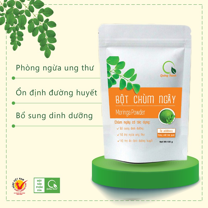 Bột chùm ngây Quảng Thanh 100gr