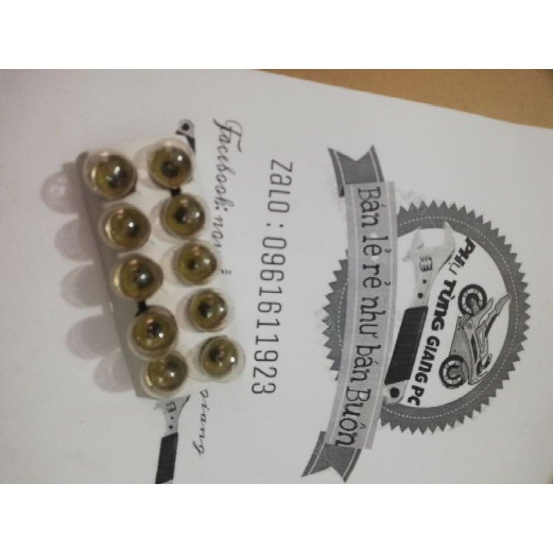 combo 12 bóng đèn xi nhan xe cup 12v