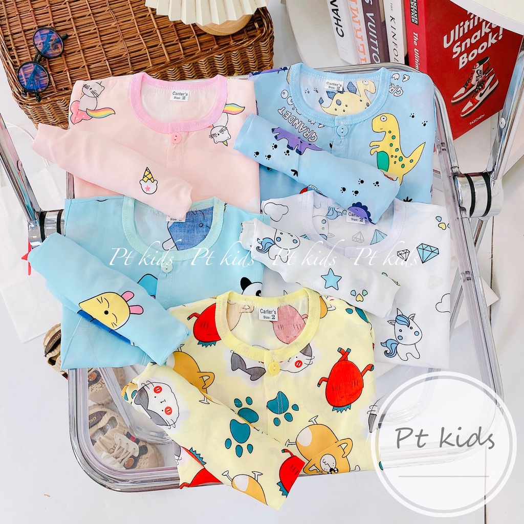 SET 5 BỘ CỘC LANH LỤA CHO BÉ GÁI 3 ĐẾN 9KG