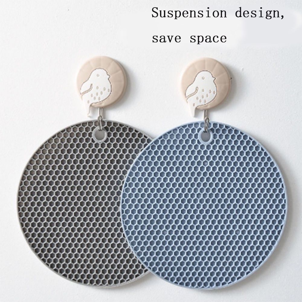 Tấm Lót Nồi Bằng Silicon Chịu Nhiệt Chống Trượt Chống Bỏng Thiết Kế Tiện Dụng