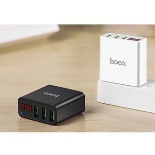 Tẩu sạc 3 cổng Hoco C15 3A