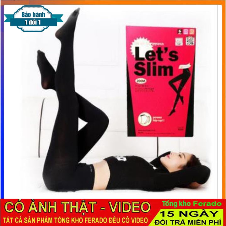 Quần Tất Thon Chân Hàn Quốc - Let's SLim