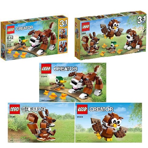 LEGO CREATOR - Xếp hình Siêu Xe - Máy Bay - Robot 3in1