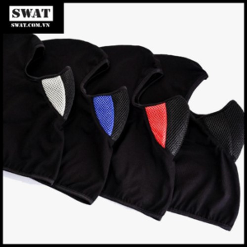 KHẨU TRANG TRÙM ĐẦU KIỂU NINJA Swat X2 Chất liệu vải siêu mềm mịn Co giãn Chống nắng Chống bụi Thương hiệu SWAT Cao cấp