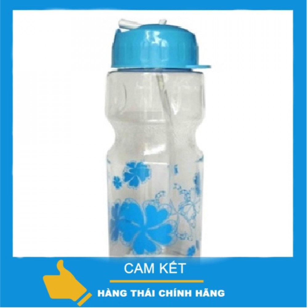 Bình Nước Có Ống Hút 900ml PB723 - Bình nhựa đựng nước Thái Lan