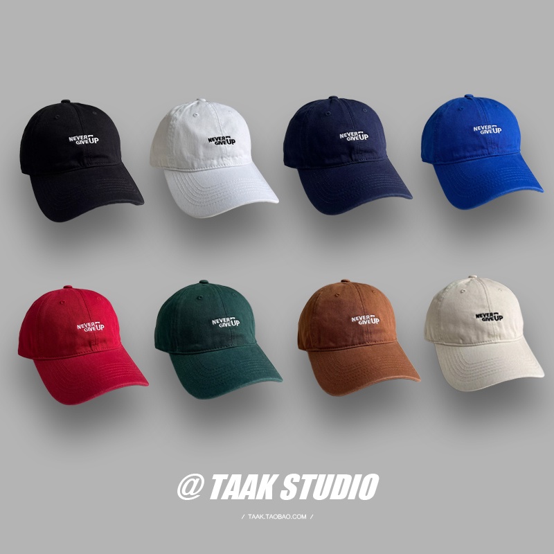 Mũ Lưỡi Trai Thêu Chữ &quot;NEVER GIVE UP&quot;