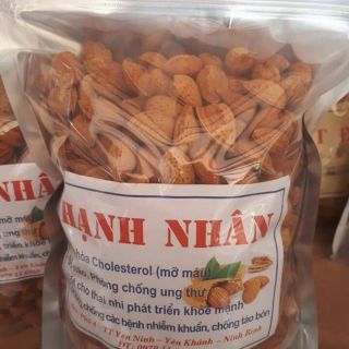 Combo 500gr hạnh nhân rang bơ+ 500gr óc chó