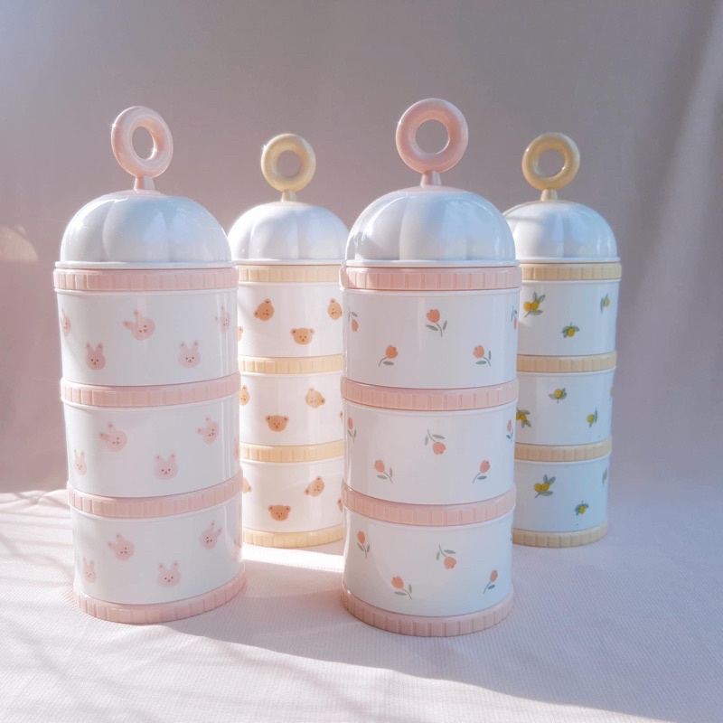 Hộp chia sữa 3 ngăn TGM x Dottodot