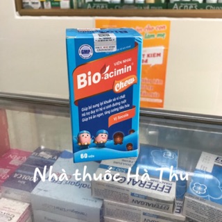 Men vi sinh dạng viên nhai Bio-Acimin