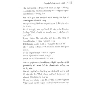 Sách - Quyết Đoán Trong 1 Phút