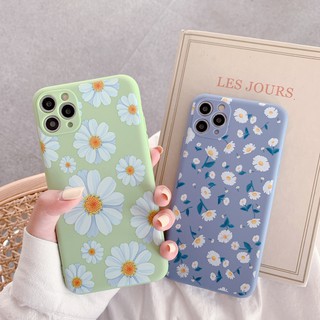 Daisy flower case iphone 12 11 pro Max 12 mini XS Max xr Ốp điện thoại mềm in hình vương miện QUEEN/ KING cho iPhone 6 6S 6+ 6S+ 7 7+ 8 8+ X XS XR XSMAX