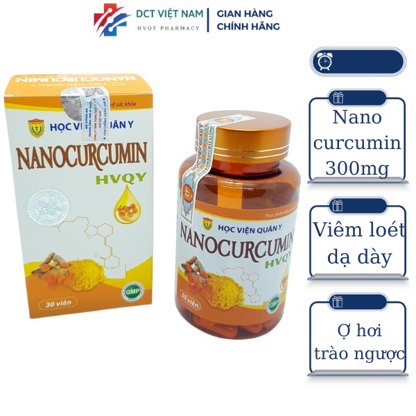 Nano Curcumin HVQY Học viện Quân Y