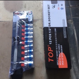 Bộ khẩu top tip cần l 1/2 -11 chi tiết chuyên sửa xe