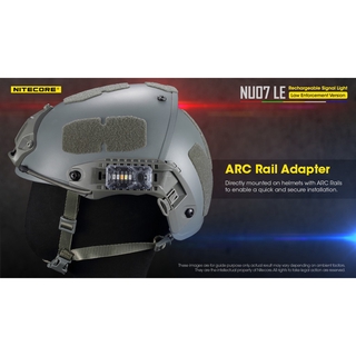 NITECORE NU07 LE multi-function signal light, using USB Type C charging