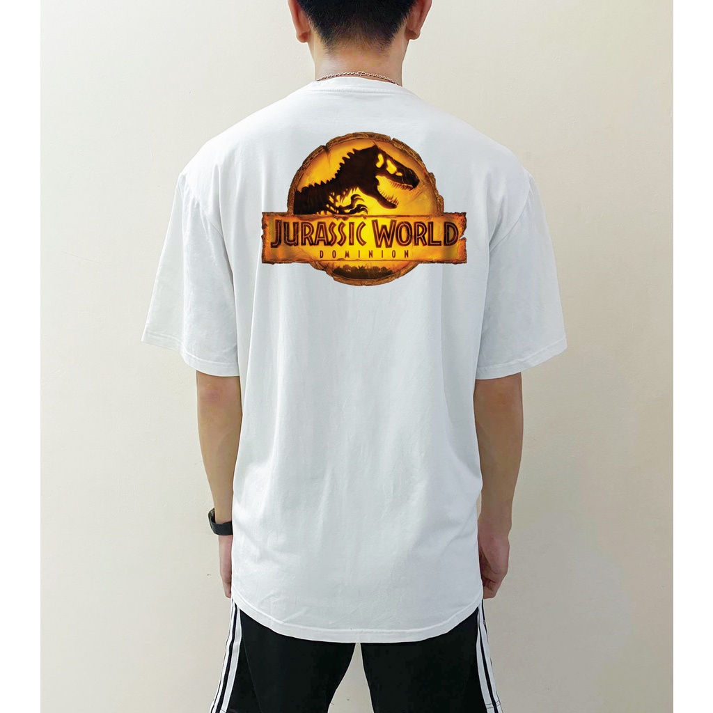 Áo thun Jurassic World Cổ Tròn Cotton - Form Đẹp Unisex 2024
