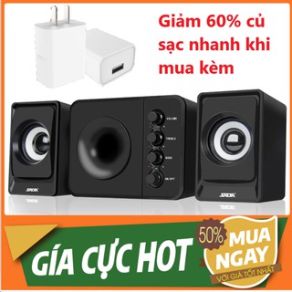 Loa vi tính cao cấp sada-205 âm bass siêu hay - loa máy tính - loa để bàn âm siêu trầm