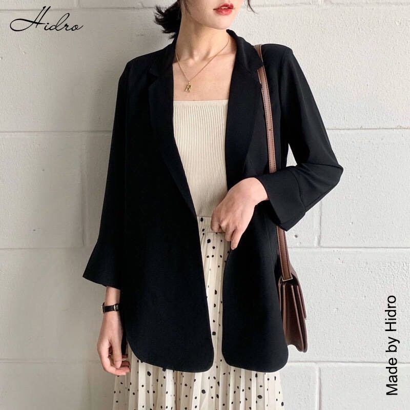 HIDRO Áo blazer trơn dáng ôm AB001 | BigBuy360 - bigbuy360.vn