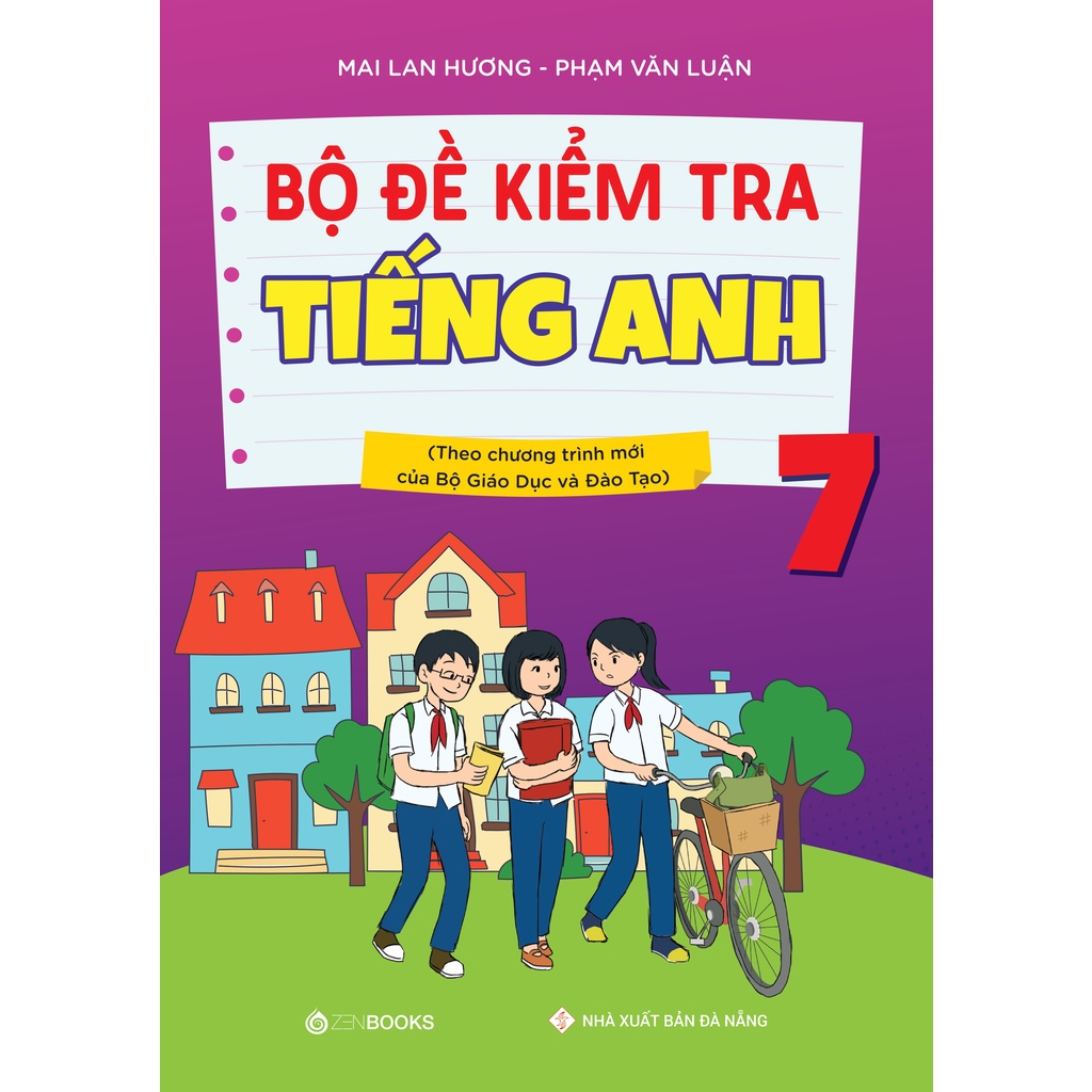 Sách - Bộ Đề Kiểm Tra Tiếng Anh Lớp 7 (CT Mới Bộ GD-ĐT) Mai Lan Hương