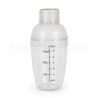Bình Lắc Nhựa Vạch Đen 350ml - 500ml- 700ml