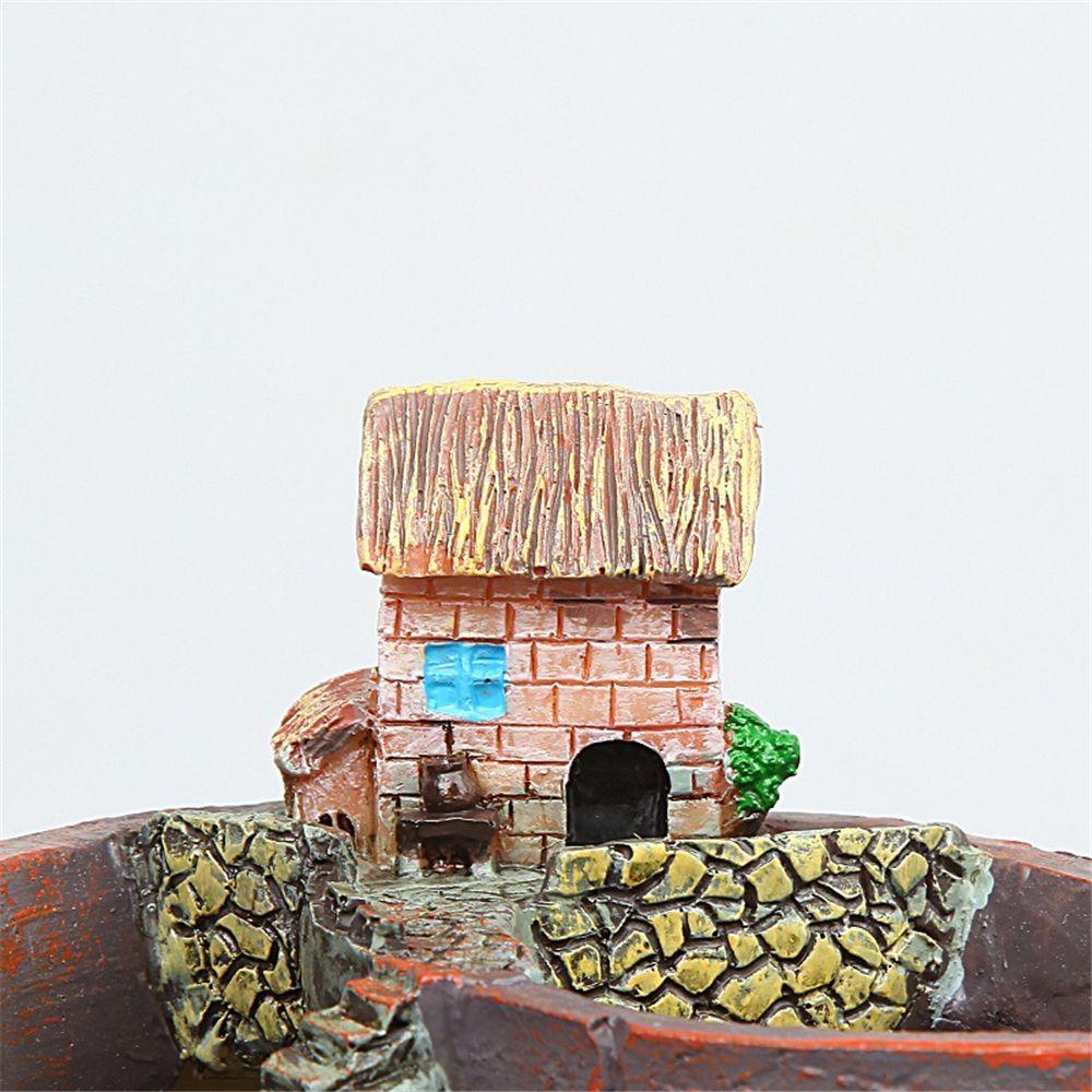 Giỏ Trồng Cây Bonsai Hình Ngôi Nhà