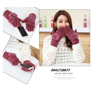 Bao tay cảm ứng len 3 phong cách
