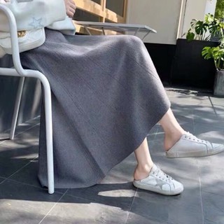 Chân váy len chữ A basic