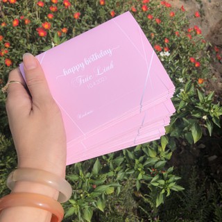 Thiệp xinh giấy đẹp