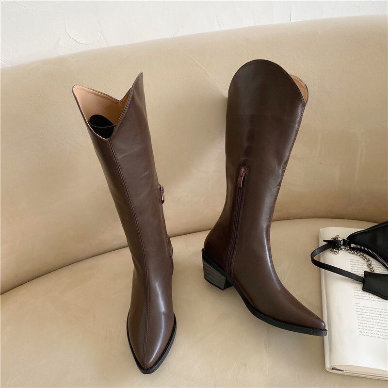 Boot nữ big size 40-43 bắp chân từ 38, 39, 40, 41, 42 cm