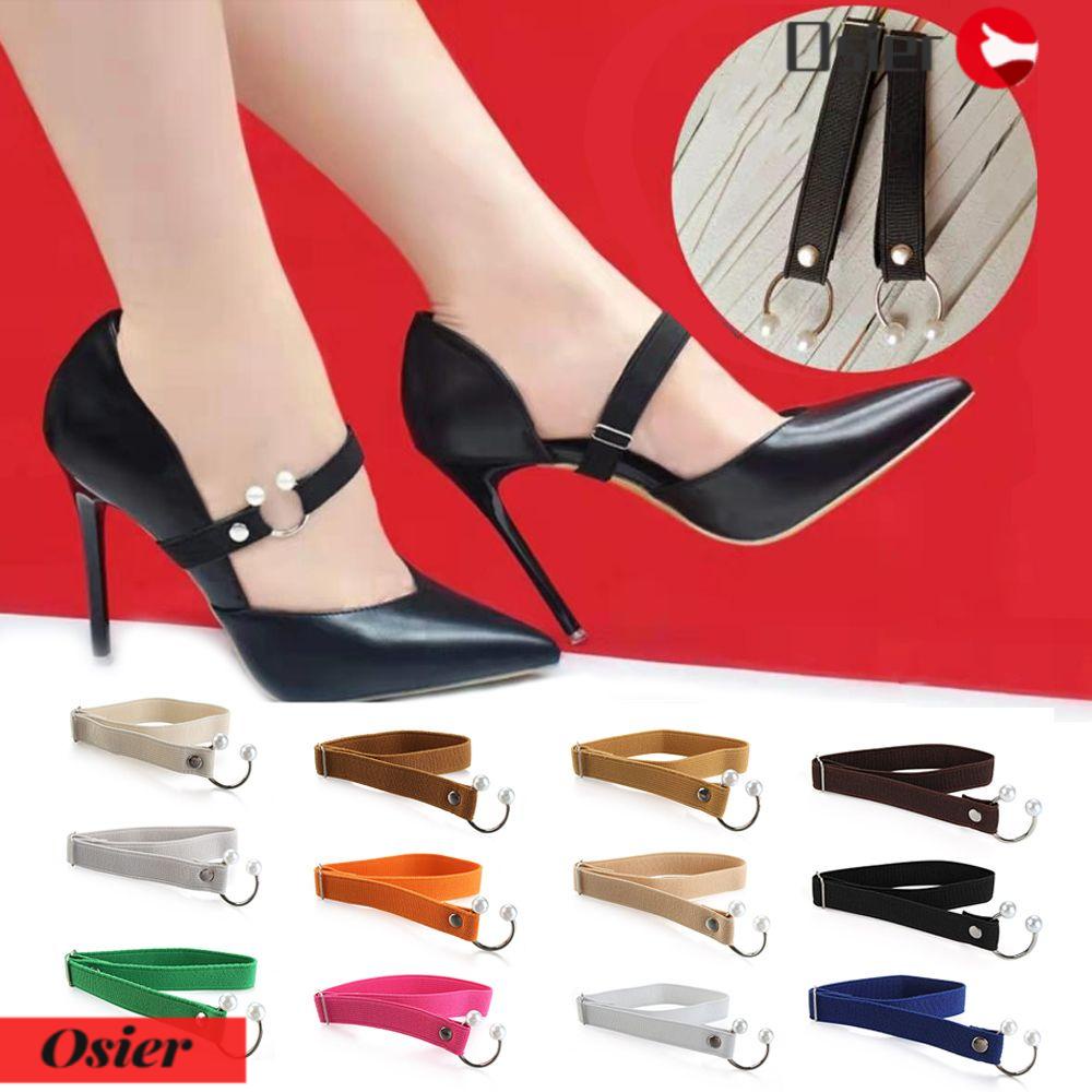 Dây Đai Khóa Giày Cao Gót Co Giãn Chống Trượt Có Thể Điều Chỉnh 1 Cái