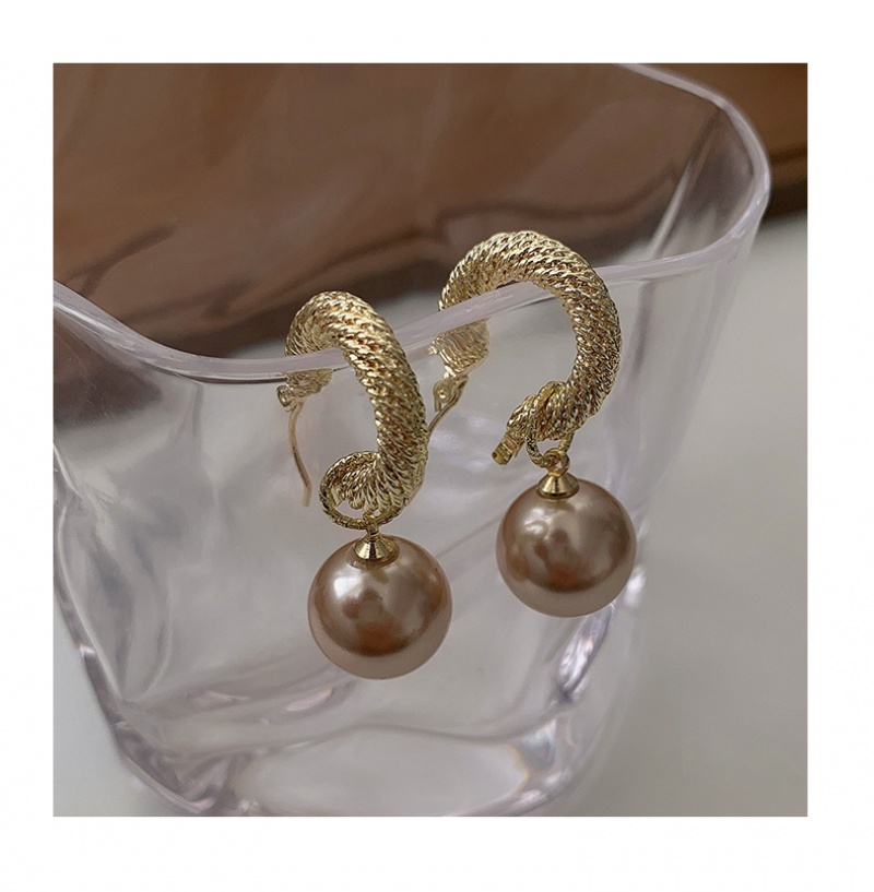 Đôi Bông Tai Với Thiết Kế Đính Ngọc Trai Và Kim Bạc Xinh Xắn Cho Nữ 2023