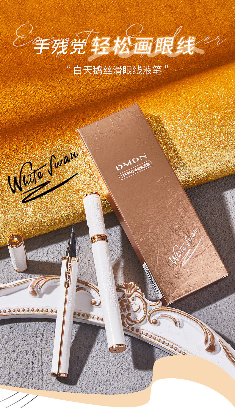 [Hàng mới về] Bút kẻ mắt trang điểm DMDN dạng lỏng đầu mút chống thấm nước và mồ hôi với vỏ màu trắng  Nội Địa Trung | BigBuy360 - bigbuy360.vn