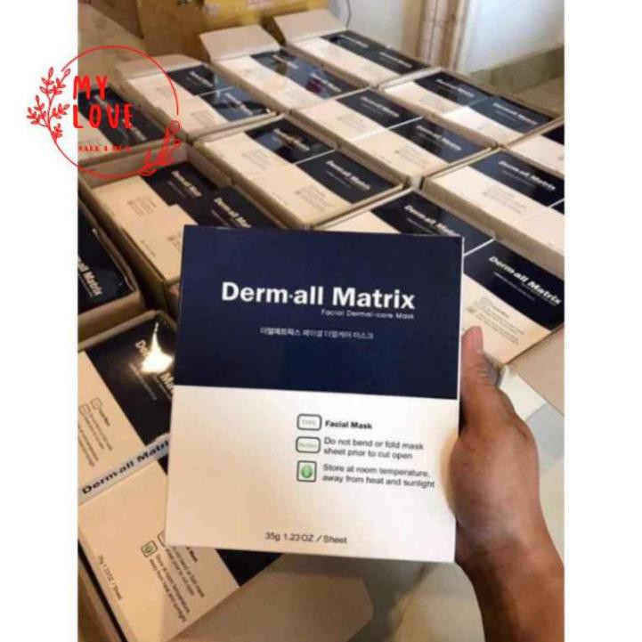 ☘️ Mặt nạ thạch DERM ALL MATRIX HÀN QUỐC dưỡng da, nâng cơ da mặt giúp da căng mịn hết nếp nhăn