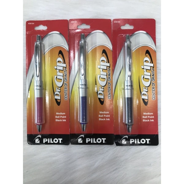 Bút bi bấm cao cấp PILOT Dr.Grip  - MỸ