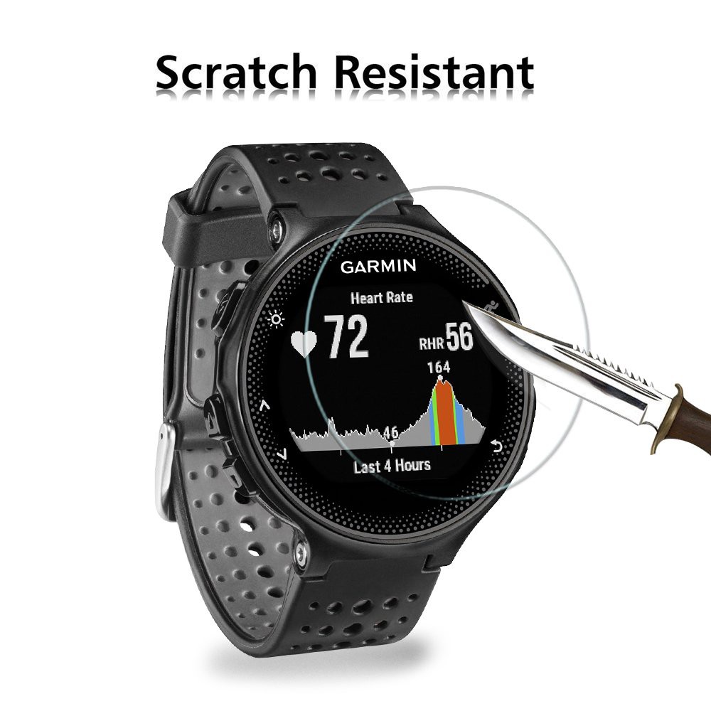 Kính Cường Lực Bảo Vệ Màn Hình Đồng Hồ Garmin Forerunner 220/230/235/620/630