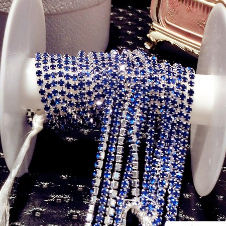 Dây đá pha lê  - 2,8mm - Phụ kiện đính điện thoại