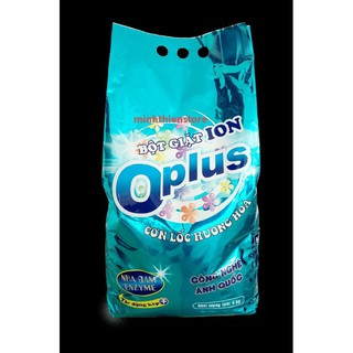 Bột giặt ion Oplus xanh - cơn lốc hương hoa 5,5 kg