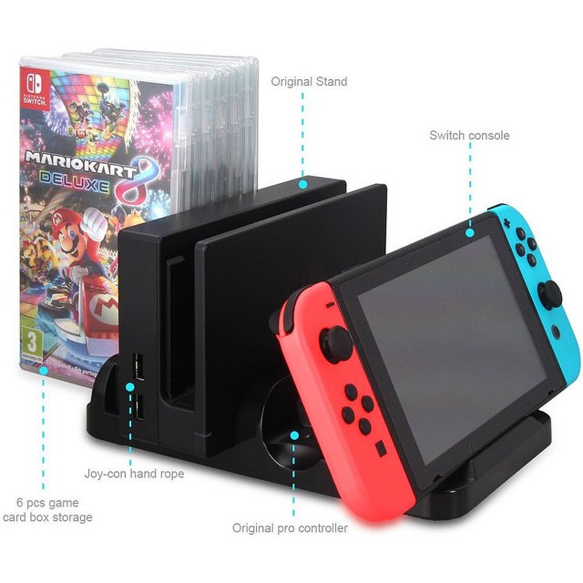 dock sạc đa năng cho nintendo Switch