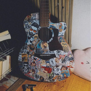 Set 100 Sticker Hình Dán Barber hớt tóc