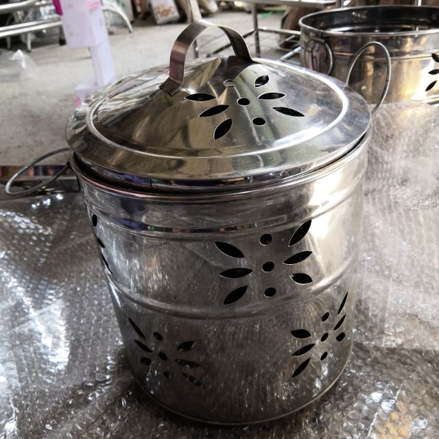 Thùng đốt giấy tiền inox (nhiều size)