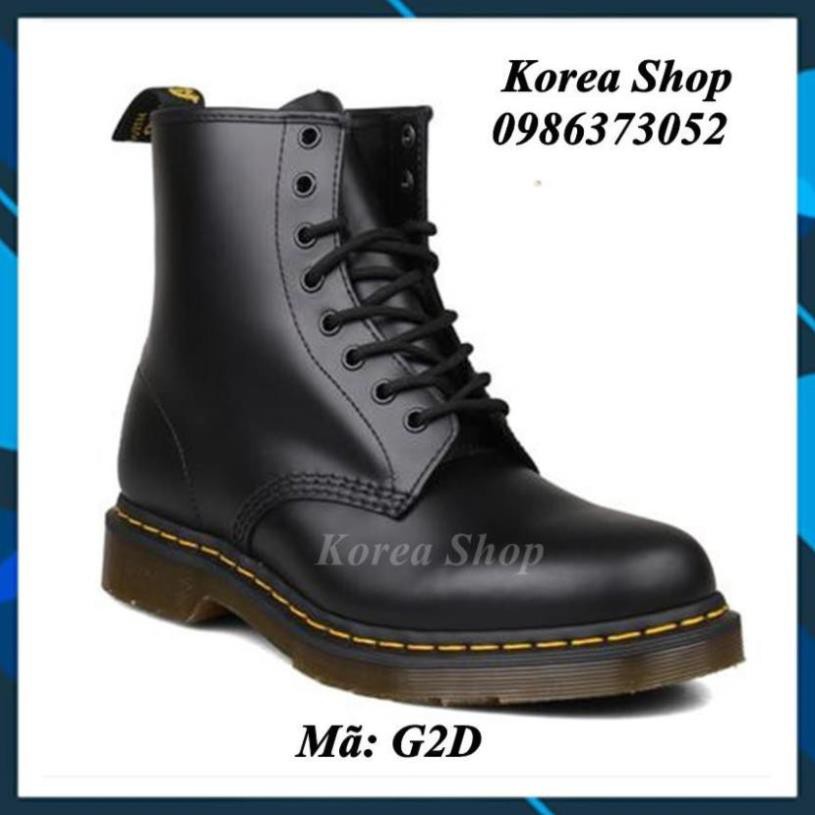 Giày Dr Martens Cao Cổ Nam/ Nữ Da Bò Cao Cấp Mã G2D Full Box . 😷 > .. : You ; : : " -g2